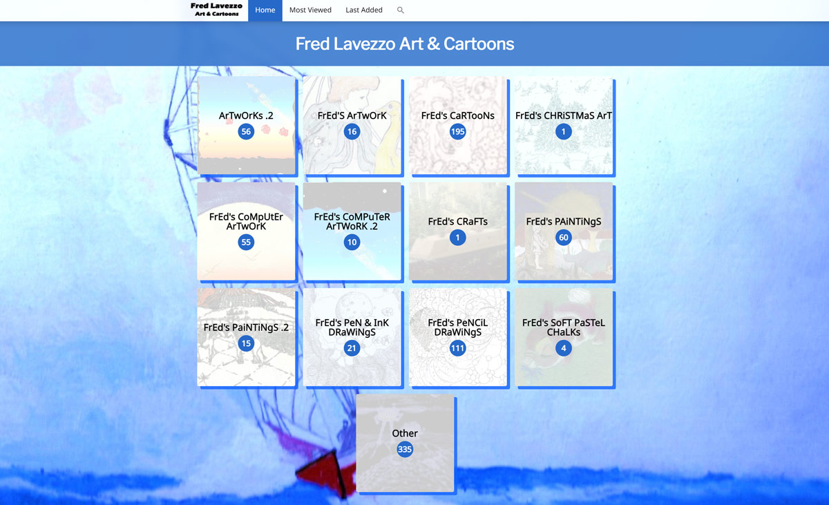 Fred Lavezzo Art and Cartoons